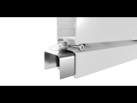 Rail semi recessed istallazione HR